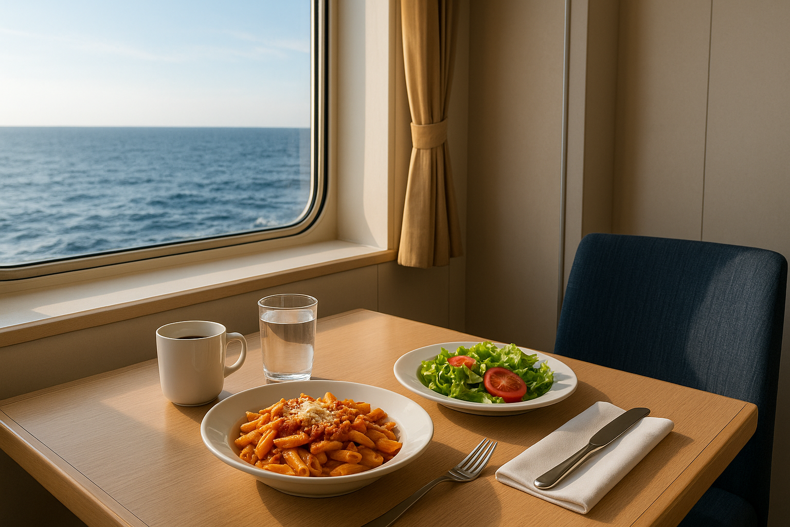 Foto bij Eten en drinken aan boord: zo maak je van een vaartocht een compleet uitje